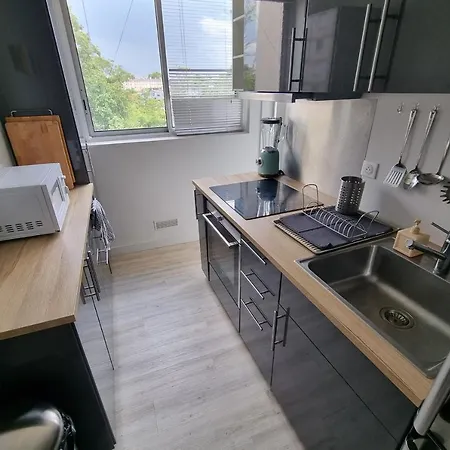 아파트 75 M2 With Wi Fi And Garage Downtown 앙글레